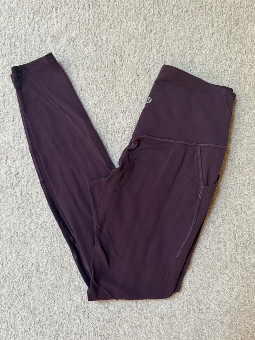 lululemon align pocket leggings- full length size 6